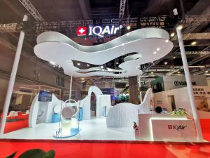 IQAir at CIIE 2022 exhibition